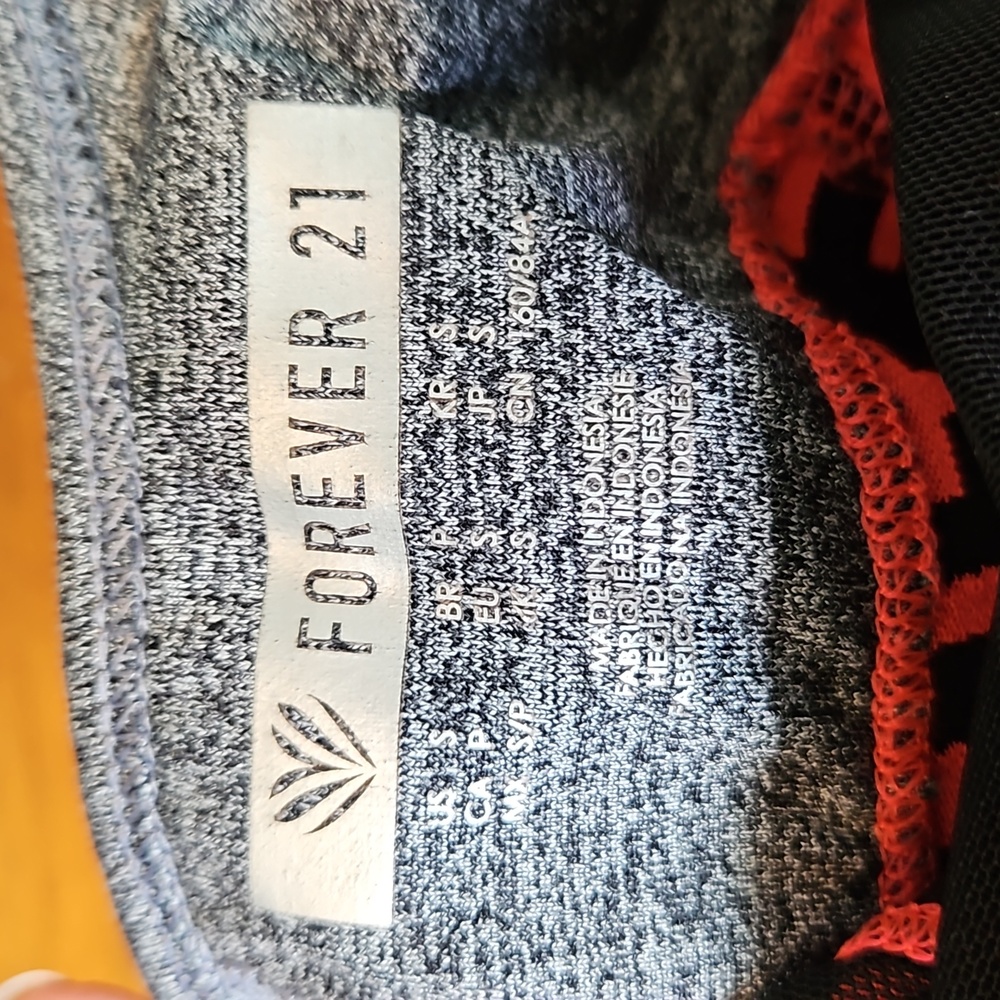 Forever 21 Grey Sports Bra Small - Picture 4 of 4